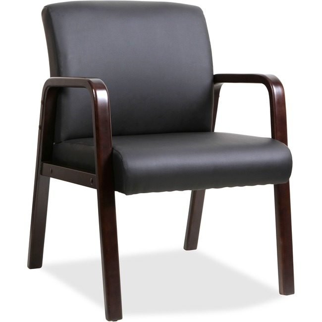 Lorell Chair Guest Wood Blk/Esp LLR40201