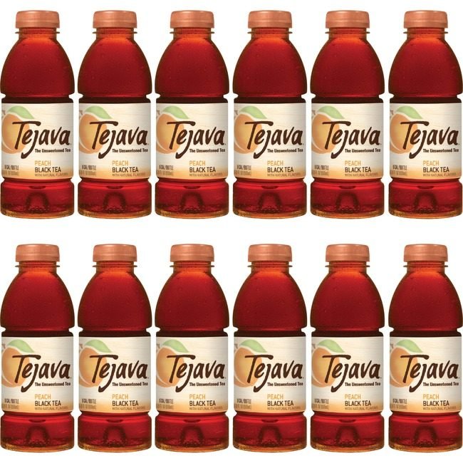 Crystal Geyser Water Company Tejava Tea Peach Unsw 16.9OZ CWG40132