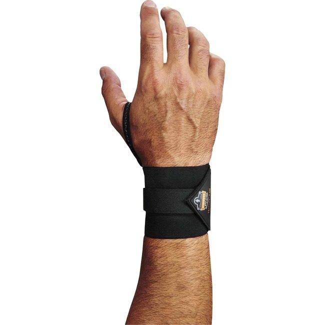 Ergodyne Wrist Wrap W/Loop S/M Black EGO72222