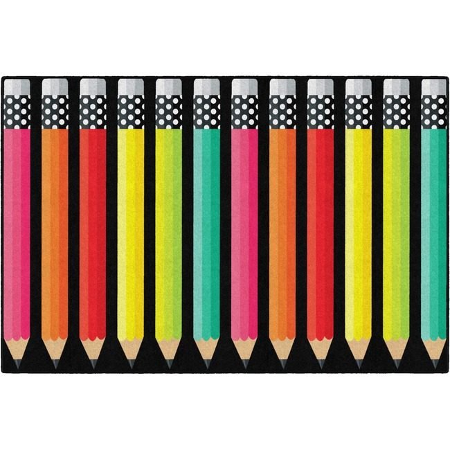 Flagship Carpets Rug Seat Schoolgirl Pencils FCICA199428SG