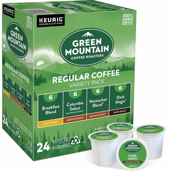 Keurig Dr Pepper / Green Mountain Coffee Roasters Sampler Variety Reg Grnmtn GMT9974